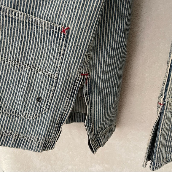 Mod Ref Striped Denim Jacket - Picture 5 of 10